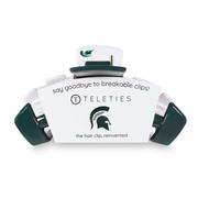  Michigan State Teleties Large Hair Clip