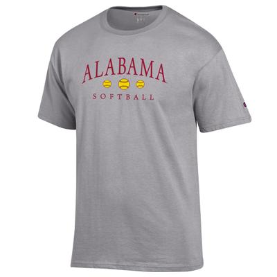 Alabama Champion Women's Arch Softball Tee OXFORD