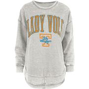  Tennessee Lady Vols Pressbox Nelson Melange Poncho Crew