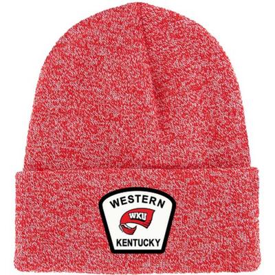 Western Kentucky Marled Cuff Knit Beanie