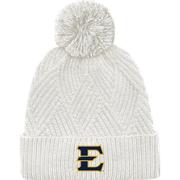  Etsu Bridger Textured Cuff Knit Pom Beanie