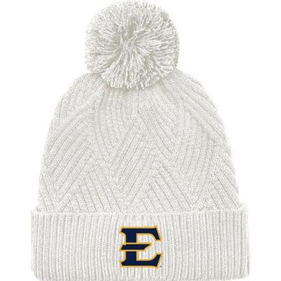 ETSU Bridger Textured Cuff Knit Pom Beanie