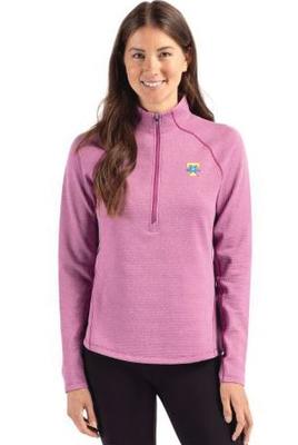 Tennessee Lady Vols Cutter & Buck Peshastin Fleece Half Zip Pullover