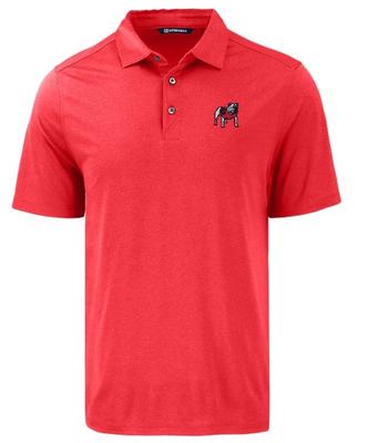 Georgia Cutter & Buck Standing Bulldog Coastline Comfort Polo