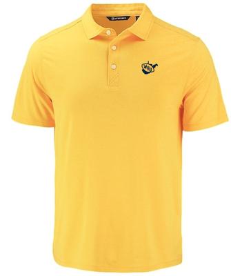 West Virginia Cutter & Buck State Coastline Comfort Polo