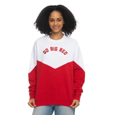 Nebraska Zoozatz Bestie Color Block Sweatshirt