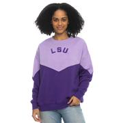  Lsu Zoozatz Bestie Color Block Sweatshirt