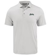  Michigan State Cutter & Buck State Script Coastline Comfort Polo