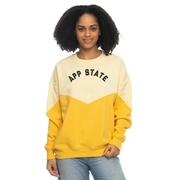  App State Zoozatz Bestie Color Block Sweatshirt