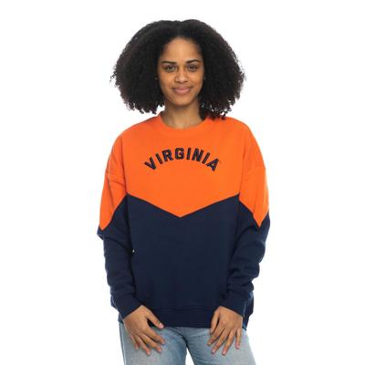 Virginia Zoozatz Bestie Color Block Sweatshirt