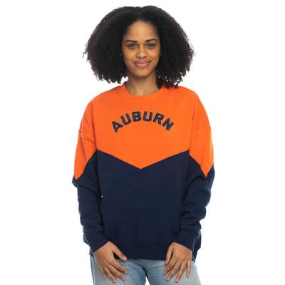 Auburn Zoozatz Bestie Color Block Sweatshirt