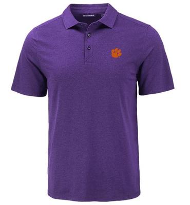 Clemson Cutter & Buck Coastline Comfort Polo