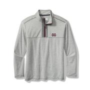  Mississippi State Tommy Bahama High Score Half- Zip Islandzone Sweatshirt