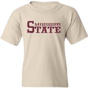  Mississippi State Youth Old English Tee