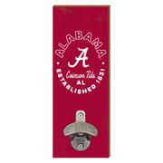  Alabama Wall Mount Bottle Opener