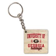  Georgia Scholar Script Keychain