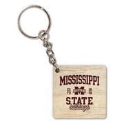  Mississippi State Scholar Script Keychain