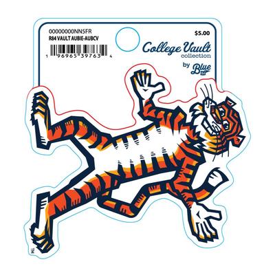 Auburn Vault Standing Aubie Decal