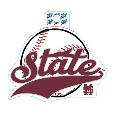 Mississippi State Centrist Baseball Decal