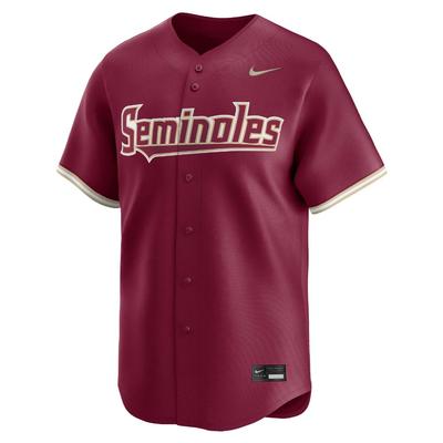 Florida State Nike Baseball Road Jersey