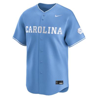 UNC Nike Baseball Road Jersey