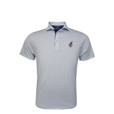 Auburn Horn Legend Dunking Aubie Grid Polo