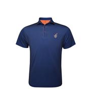  Auburn Horn Legend Dunking Aubie Retro Stardust Polo