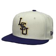  Lsu New Era 5950 Stacked Lsu Fitted Cap