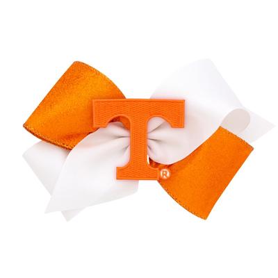 Tennessee Wee Ones King Two-Tone Glitz Grosgrain Hair Bow