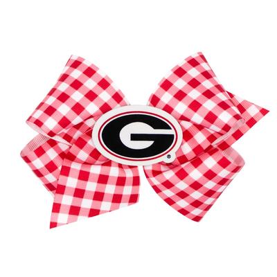 Georgia Wee Ones King Gingham Grosgrain Hair Bow