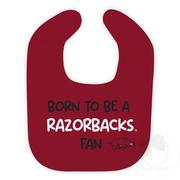  Arkansas Wee Ones Little Fan Soft Bib