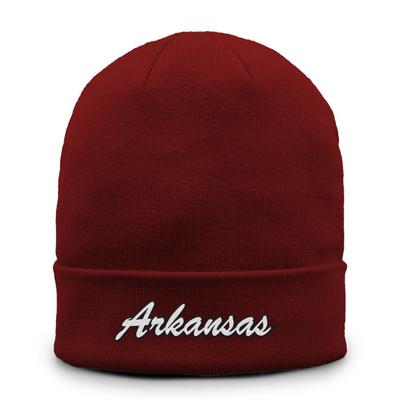 Arkansas The Game Roll Up Beanie