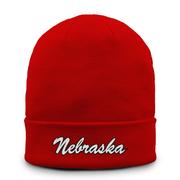  Nebraska The Game Roll Up Beanie