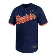  Virginia Nike Limited Full Button Baseball Jersey