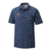  Virginia Columbia Super Slack Tide Camp Shirt