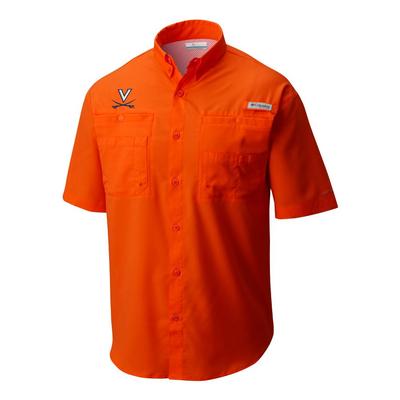 Virginia Columbia Tamiami Woven Shirt STATE_ORANGE