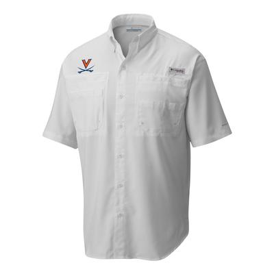 Virginia Columbia Tamiami Woven Shirt WHITE