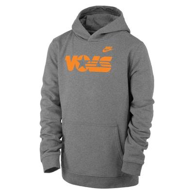 Tennessee Nike YOUTH Vault Club Fleece Hoodie