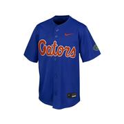  Florida Nike Youth Full Button Baseball Jersey