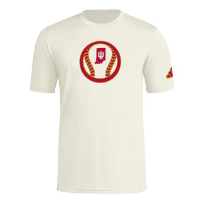 Indiana Adidas Gold Standard Home Plate Pregame Tee