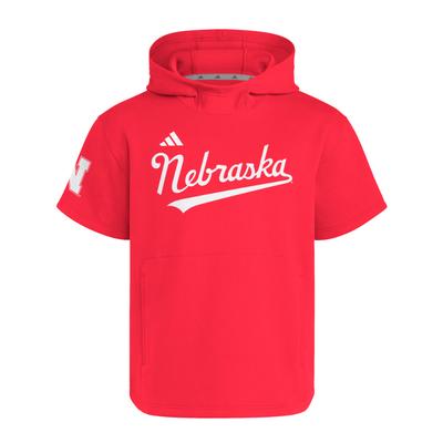 Nebraska Adidas DTG Hoodie