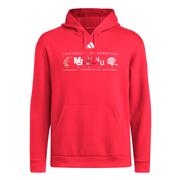  Nebraska Adidas School Heritage Hoodie