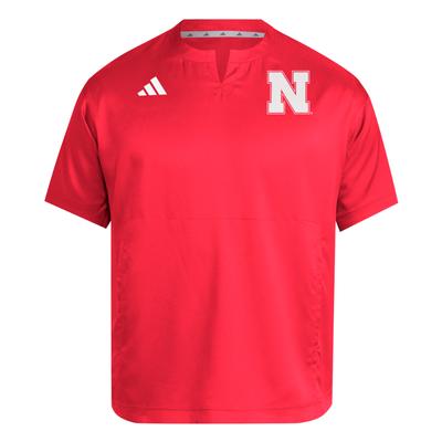 Nebraska Adidas DTG Cage Jacket