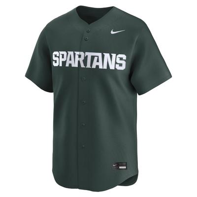 Michigan State Nike Baseball Road Jersey