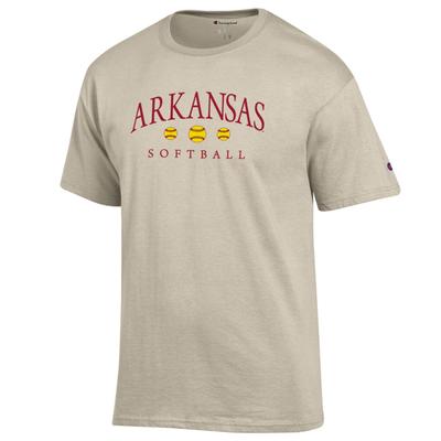 Arkansas Champion Women's Arch Softball Tee