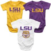  Lsu Wes And Willy Infant 3 Pack Hopper Set