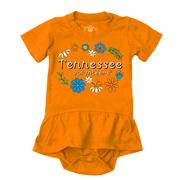  Tennessee Wes And Willy Infant Flower Jersey Hopper Onesie