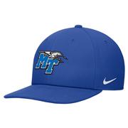  Mtsu Nike Youth Pro Flat Bill Snapback Cap