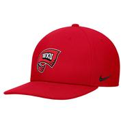  Western Kentucky Nike Youth Pro Flat Bill Snapback Cap