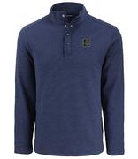  Etsu Cutter & Buck Hunts Point Textured Fleece Snap Pullover